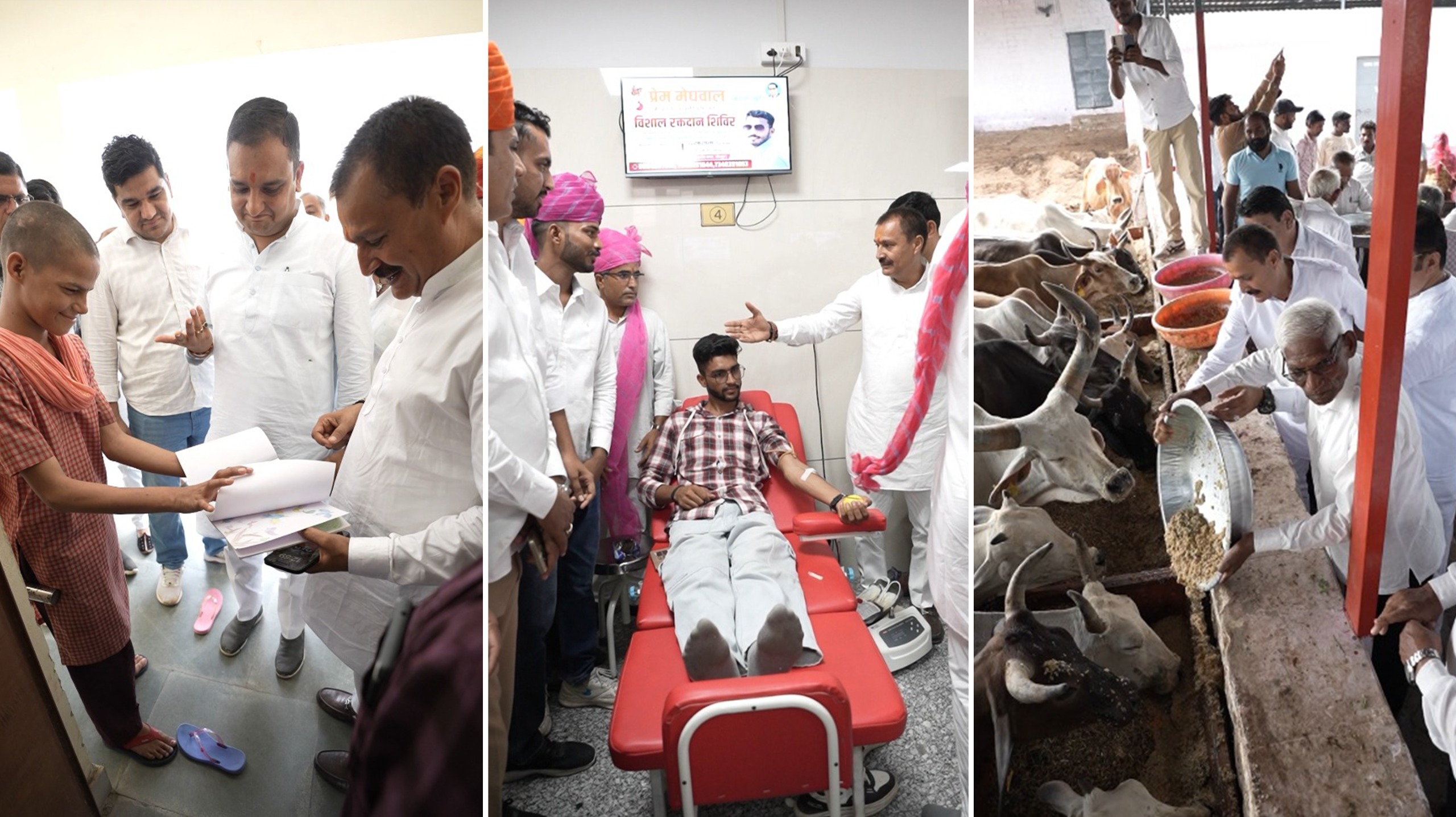 A Day of Compassion and Commitment: Seva Diwas by Shri Karansingh Uchiyarda